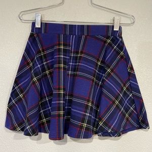 Like New Plaid School Girl Skirt